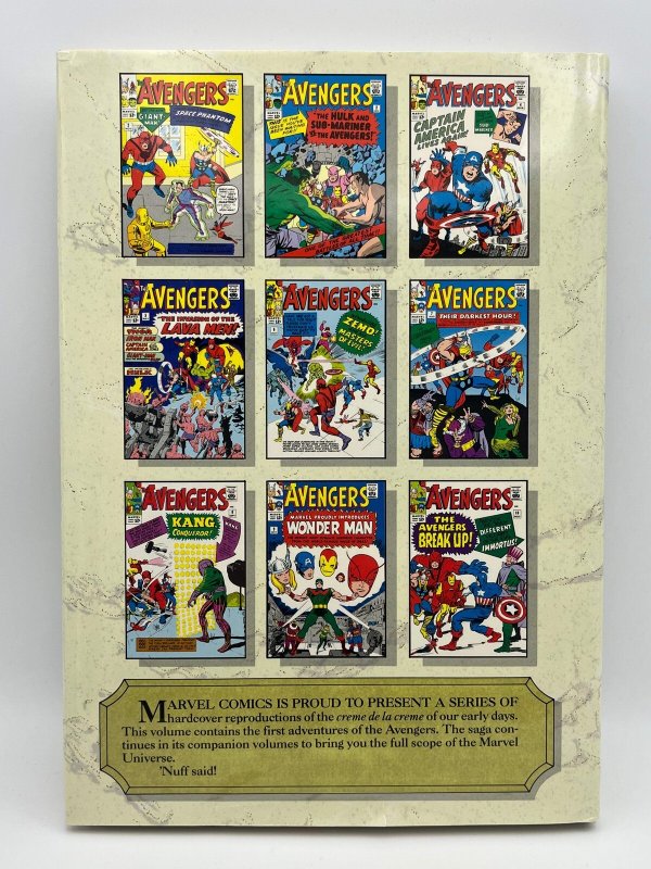 Marvel Masterworks Volume 04 Hardcover FIRST EDITION - Avengers Volume 01