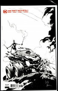 Dark Nights: Death Metal #2 Sketch Cover (2020) Sgt. Rock