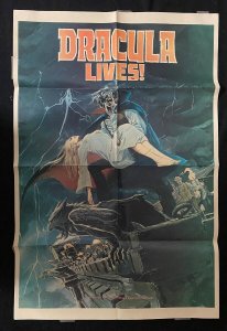 Dracula Lives! Marvel Comics Promo Poster 1974