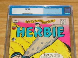 Herbie #6 CGC 7.5 ogden whitney - fat fury - silver age ACG 1964 