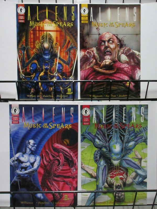 ALIENS MUSIC OF THE SPEARS (1994 DH)1-4 complete series