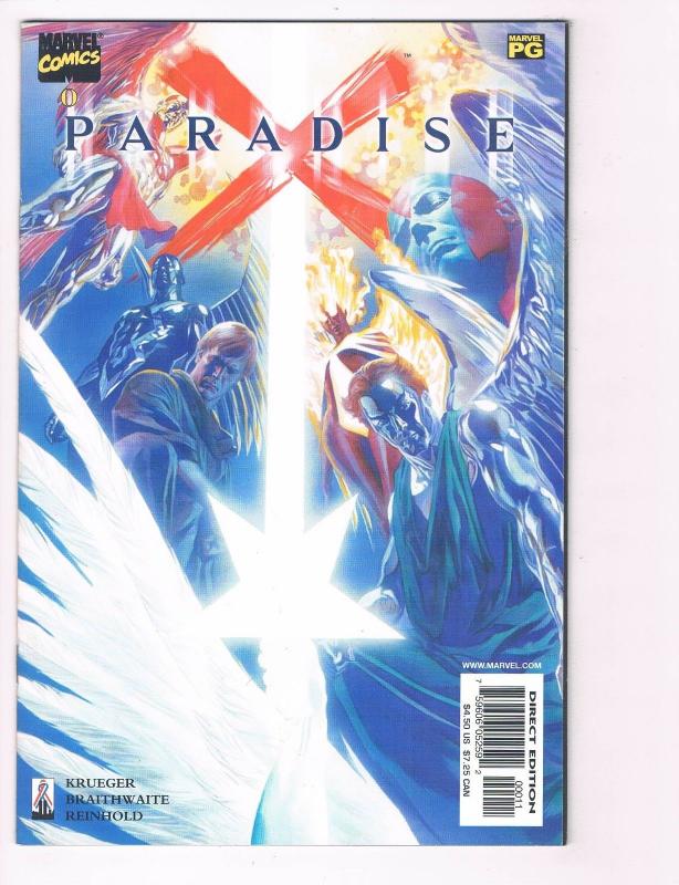 Paradise X # 0 NM Marvel Comic Book X-Men Avengers Fantastic Four Alex Ross S80