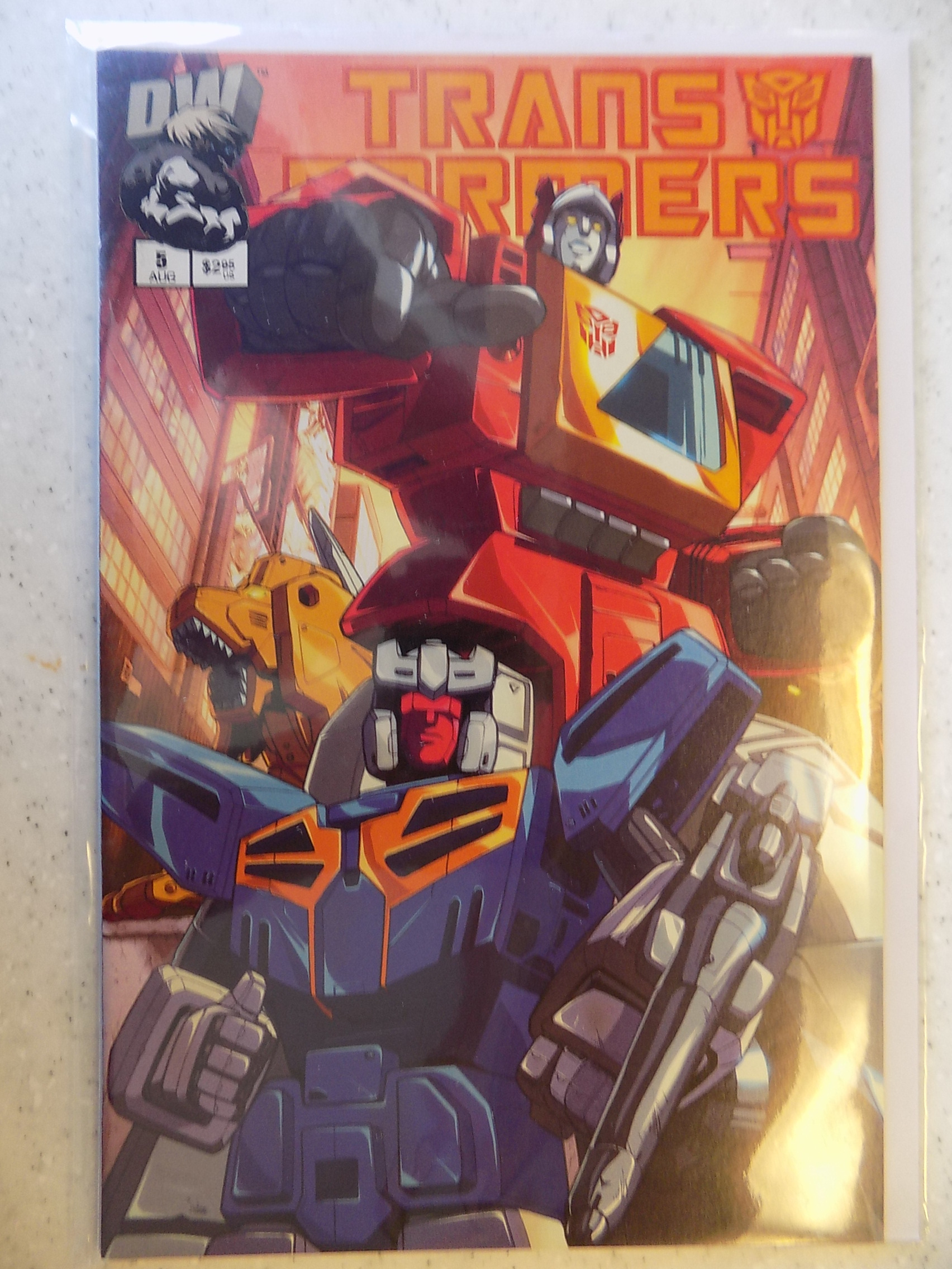 Transformers 5 International Comic Books, Horror & SciFi /