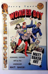 Jerry Iger's Golden Features #2 1986 Blackthorne Wonder Boy 1st Print Comic Book