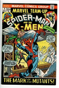 MARVEL TEAM UP 4 F/VF 7.0 XMEN ! MORBIUS!