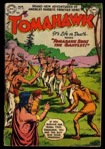 Tomahawk #23 VG+ 4.5 Indian Chief from Oxford! Curt Swan Cover!