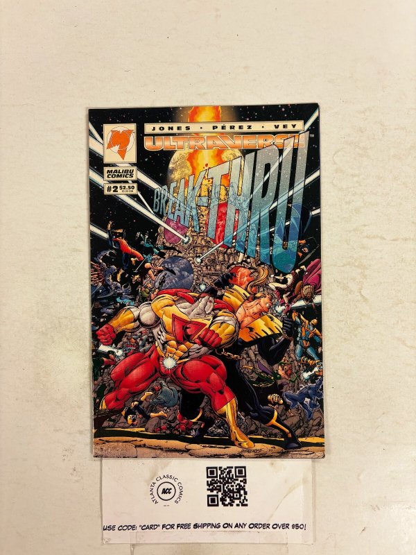 Break-Thru #6 NM Malibu Comic Books Ultraverse Prime Hardcase Strangers 11 HH110