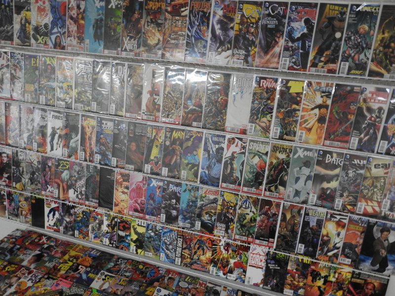 Huge Lot 180+Comics W/X-Men, Hulk, Deathstroke, Spidey+ Avg VF+ Condition!