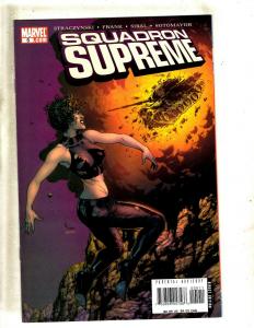 Lot Of 8 Squadron Supreme Marvel Comic Books # 1 2 3 4 5 6 7 1 Straczynski CJ14