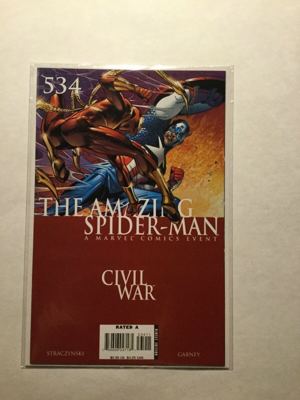 Amazing Spider-Man 534 Near Mint Nm Marvel