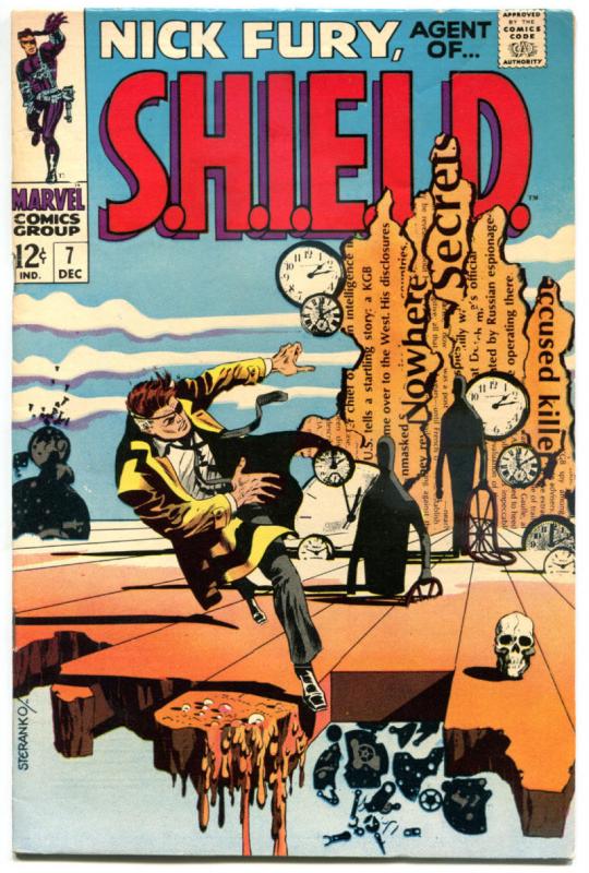 NICK FURY, AGENT of SHIELD #6 7 8, FN+ VF+, Jim Steranko, 1968, more in store