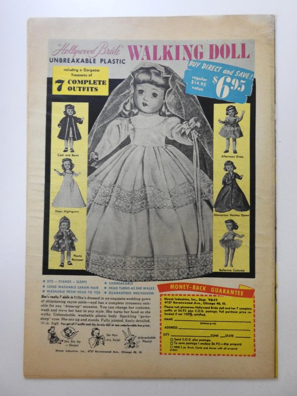 Wedding Bells #6  (1954) My Love Was Sincere! Solid VG/Fine Condition!