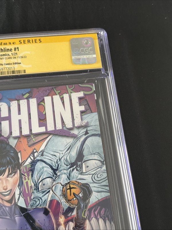 Punchline #1 Raymond Gay Exclusive Variant CGC 9.8 Gold Signed Jeremy Clark