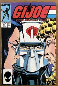 G.I. JOE: A REAL AMERICAN HERO #64 - 1987 1st Payload, Hardtop,Backstop App .NM