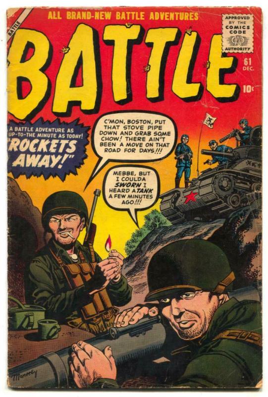 Battle Comics #61 1958- Picket's Charge -Gettysburg