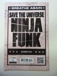 Ninja Funk #1 Variant Edition Signed W/COA VF/NM Condition