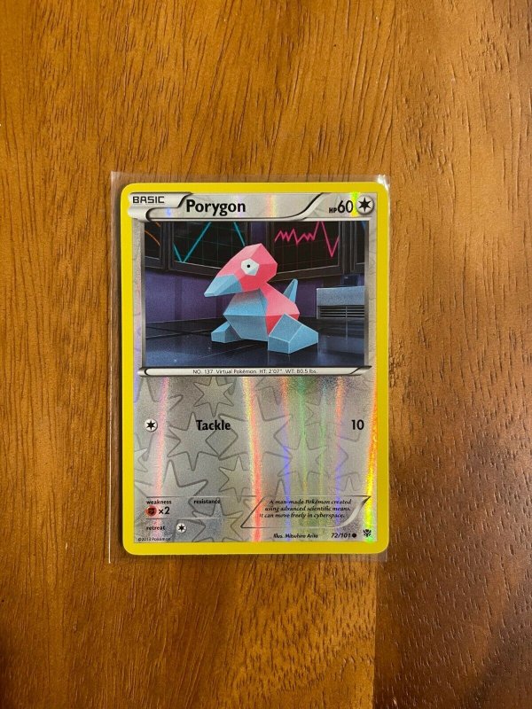 porygon pokemon card price POKÉMON CARD GAME sv2a 137/165 C Parallel Porygon