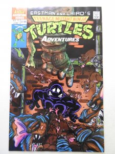 Teenage Mutant Ninja Turtles Adventures #11 (1990) Signed X4 + Remark! NM- Cond!
