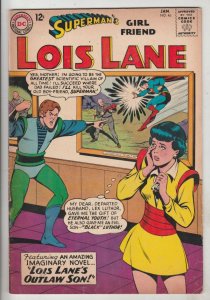 Lois Lane, Superman's Girlfriend  #46 (Jan-64) FN/VF+ High-Grade Superman, Lo...