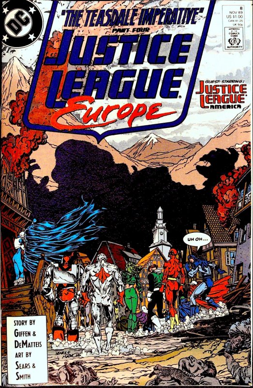 Justice League Europe #8 (1989)