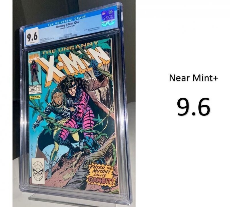 Uncanny x men 266 1st full appearance of gambit cgc 9 6 key comic