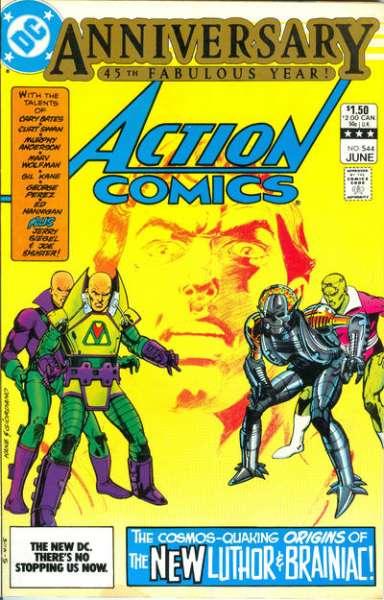 Action Comics (1938 series) #544, NM- (Stock photo)