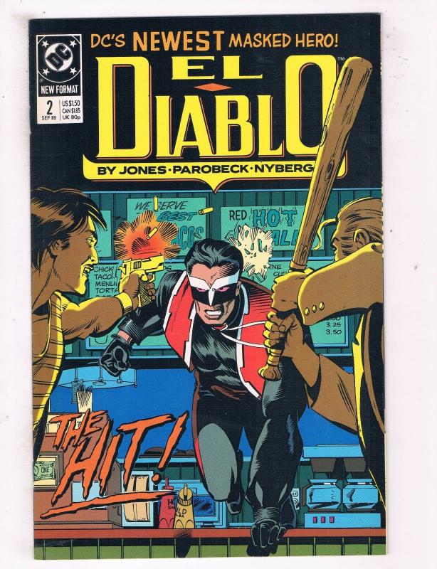 El Diablo #2 VF/NM DC Comics Comic Book Jones Sept 1989 DE43 TW14