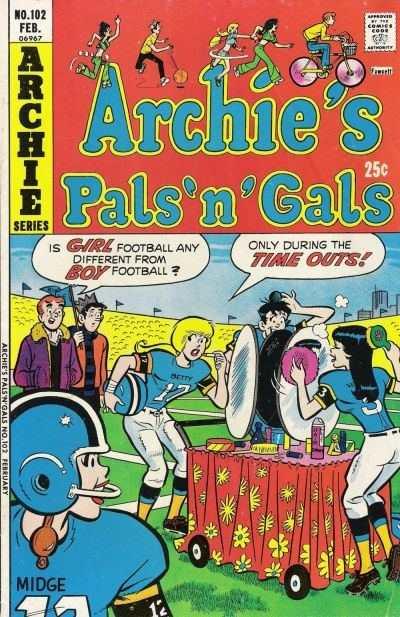 Archie's Pals 'N' Gals #102, VG (Stock photo)