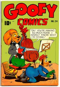 GOOFY COMICS #24 (Feb1948) 7.0 FN/VF  Jack Bradbury!  2 FRANK FRAZETTA Illos!