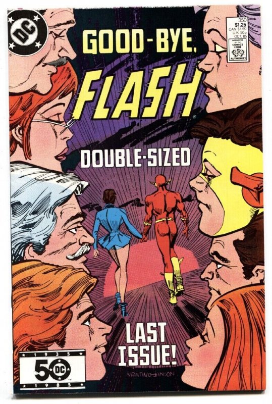 Flash #350 1985- Last issue- DC Comics NM- 