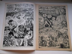 KITCHEN SINK: XYZ COMICS, 1ST PRINT, RARE CRUMB UNDERGROUND, 1972, VF- (7.5)!!! 