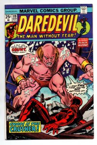 Daredevil #119 - 1st new Crusher - Black Widow - 1975 - VF