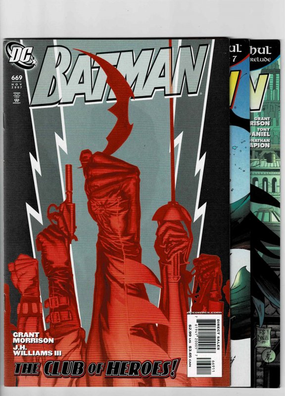 Batman #671, 670, & 669 (2007) Fat Mouse calls this a TRI-BUY! Catchy. Read Desc