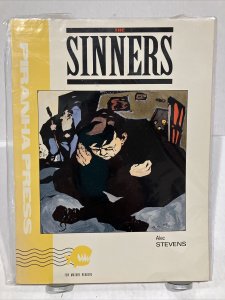 The Sinners - by Alec Stevens Piranha Press 1989 TPB Graphic Novel
