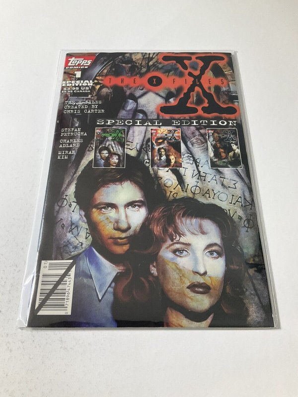 The X-Files 1 Special Edition Nm Near Mint Topps Comics 