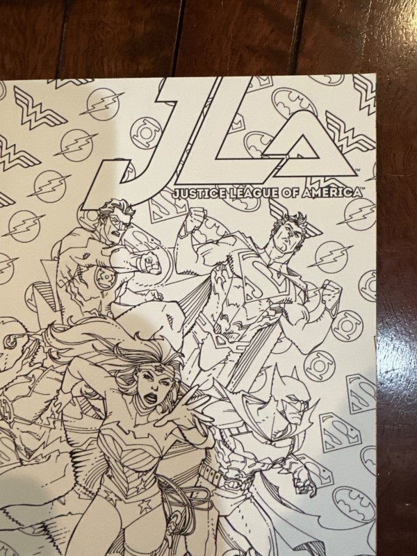 Justice League of America #7 Variant Cover (2016)