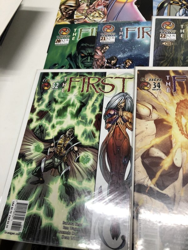 The First (2003) Set Complete # 1-36 Missing # 28,29,33 Cross Gen • Peter David