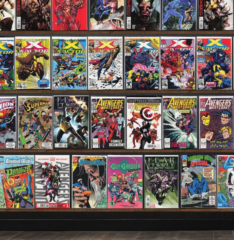 Huge Lot 140+ Comics with Daredevil, X-Factor, Avengers, Fantastic Four & More!