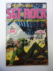 Our Army at War #223 (1970) VG/FN Cond 1/4 spine split small moisture stains bc