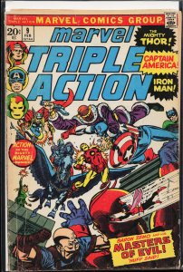 Marvel Triple Action #9 (1973) The Avengers