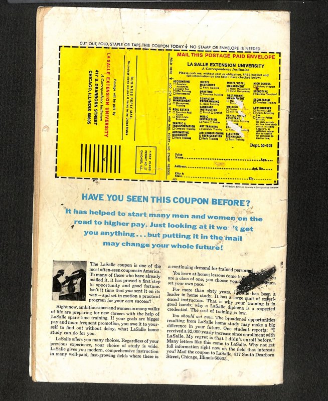 Kid Colt Outlaw #180 Jack Kirby Monster Cover!