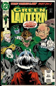 Green Lantern #34 Direct Edition (1992) Green Lantern