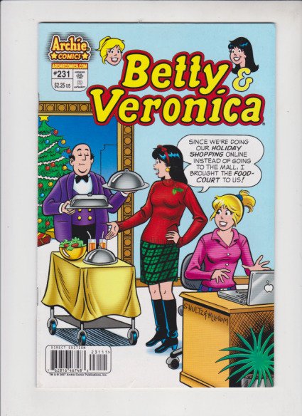 BETTY & VERONICA #2312008 ARCHIE COMICS  /  DIRECT SALES