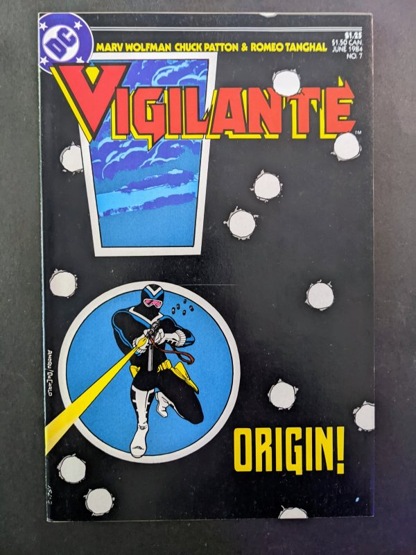 Vigilante #7 (1984) Origin Story