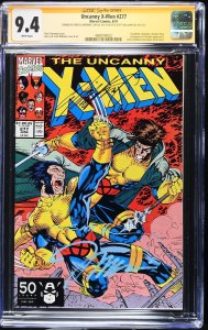 Uncanny X-Men (1991) #277 (CGC 9.4 SS) Signed Jim Lee Scott Williams Claremont