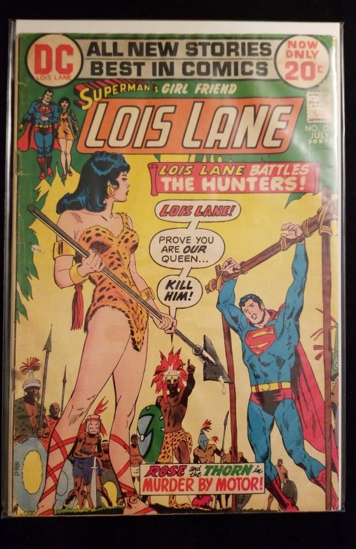 Superman's Girl Friend, Lois Lane #124 (1972) gd