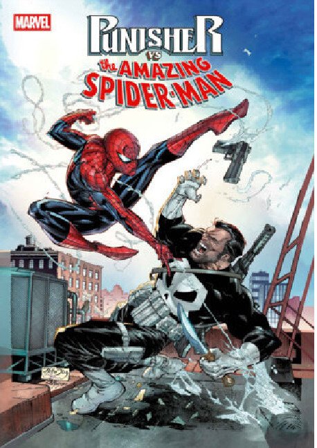 (2026) THE PUNISHER vs AMAZING SPIDERMAN #1 1:25 Diaz Variant Cover! 7/15/26