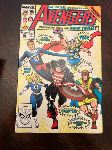 The Avengers #300 (1989) - NM