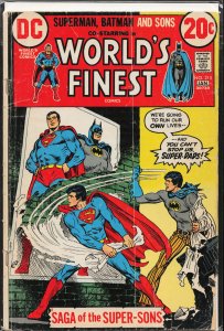 World's Finest Comics #215 (1973) Super Sons [Key Issue]