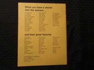 1974 CARTOONIST PROFILES Magazine #23 VF Mort Walker